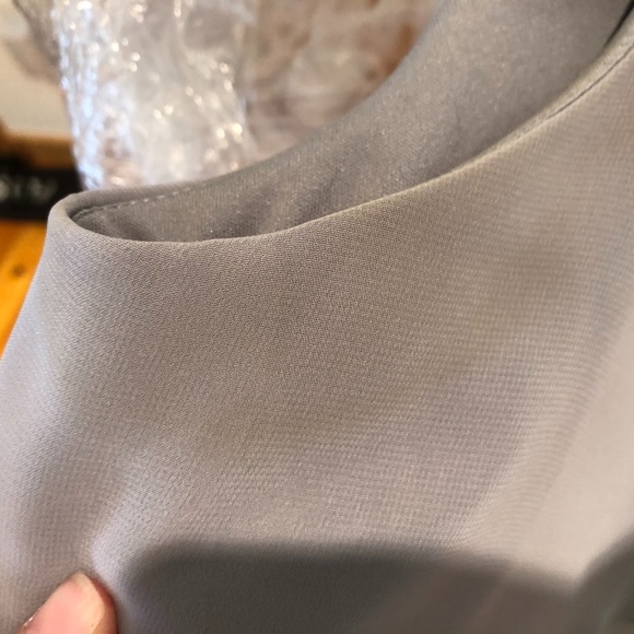 S.L. Fashions Gray Tulip Tiered Dress - Picture 3 of 13